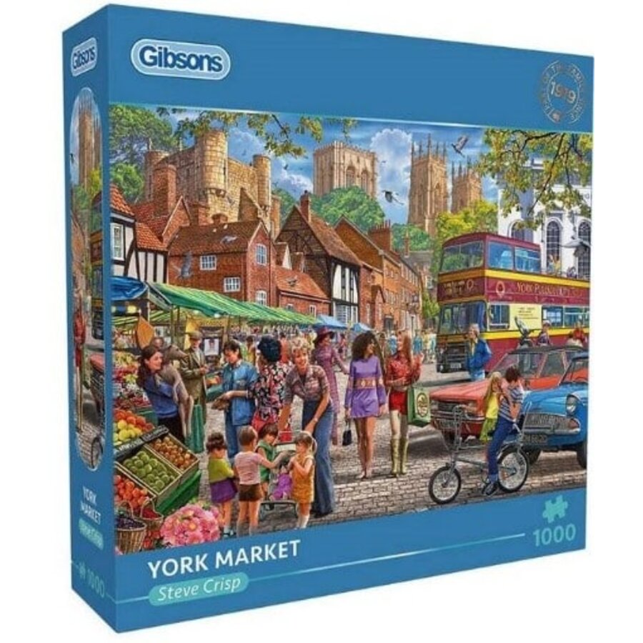 York Market - jigsaw puzzle of 1000 pieces-1