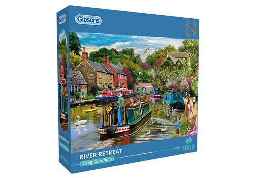  Gibsons River Retreat - 1000 pieces 