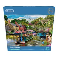 thumb-River Retreat - jigsaw puzzle of 1000 pieces-3