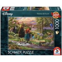 thumb-Merida - Brave - Thomas Kinkade - puzzle de 1000 pièces-1