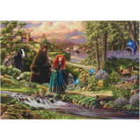 thumb-Merida - Brave - Thomas Kinkade - puzzle de 1000 pièces-2