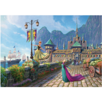 thumb-La Reine des neiges - Célébration - Thomas Kinkade - puzzle de 1000 pièces-2