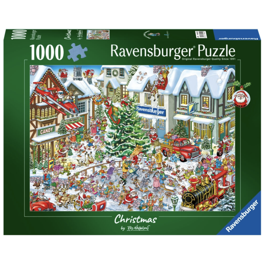 Christmas - Ray Nicholson -  puzzle de 1000 pièces-1