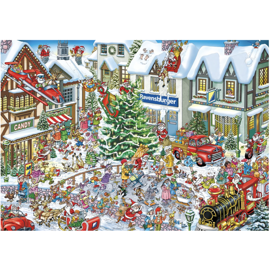 Christmas - Ray Nicholson -  puzzle de 1000 pièces-2