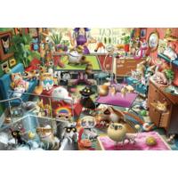 thumb-The Cat Groomer - Dean Macadam - puzzle de 1000 pièces-2