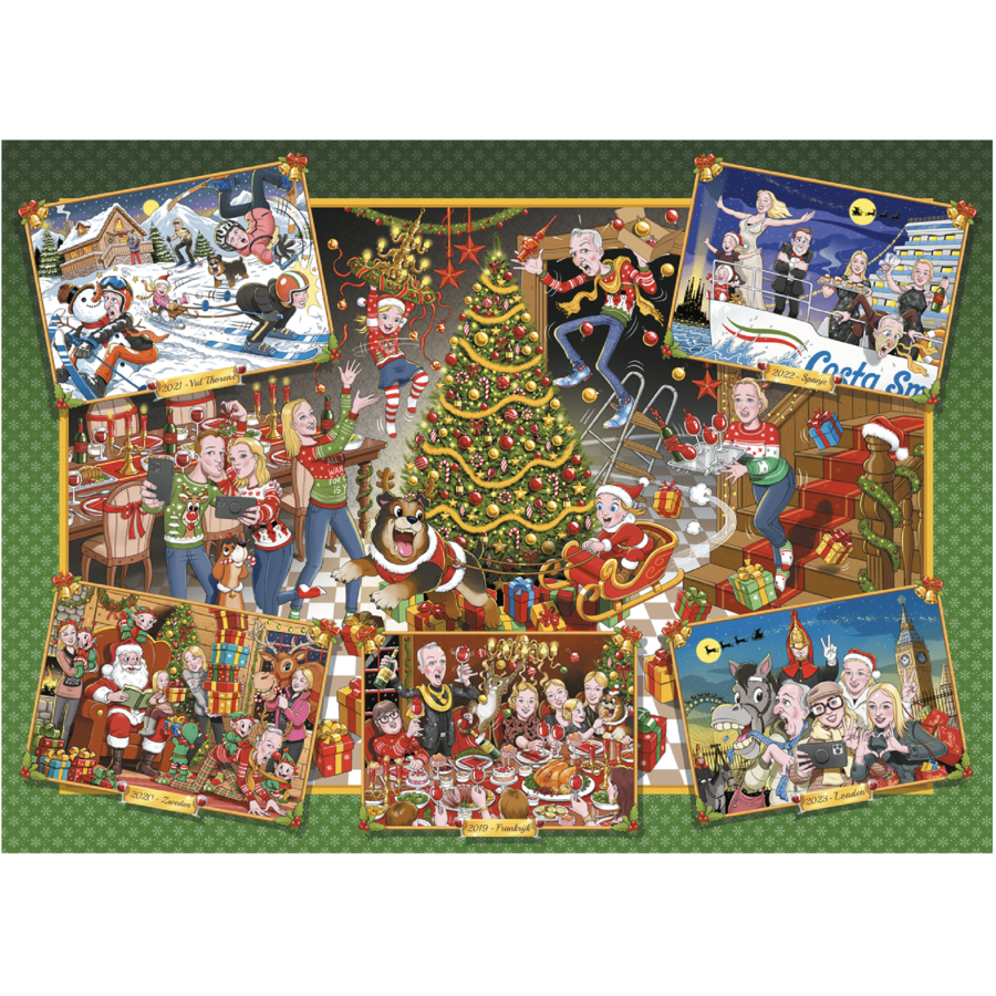 Christmas with 'de Meilandjes' - 1000 pieces-2