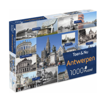 Antwerpen - Toen en Nu - 1000 stukjes