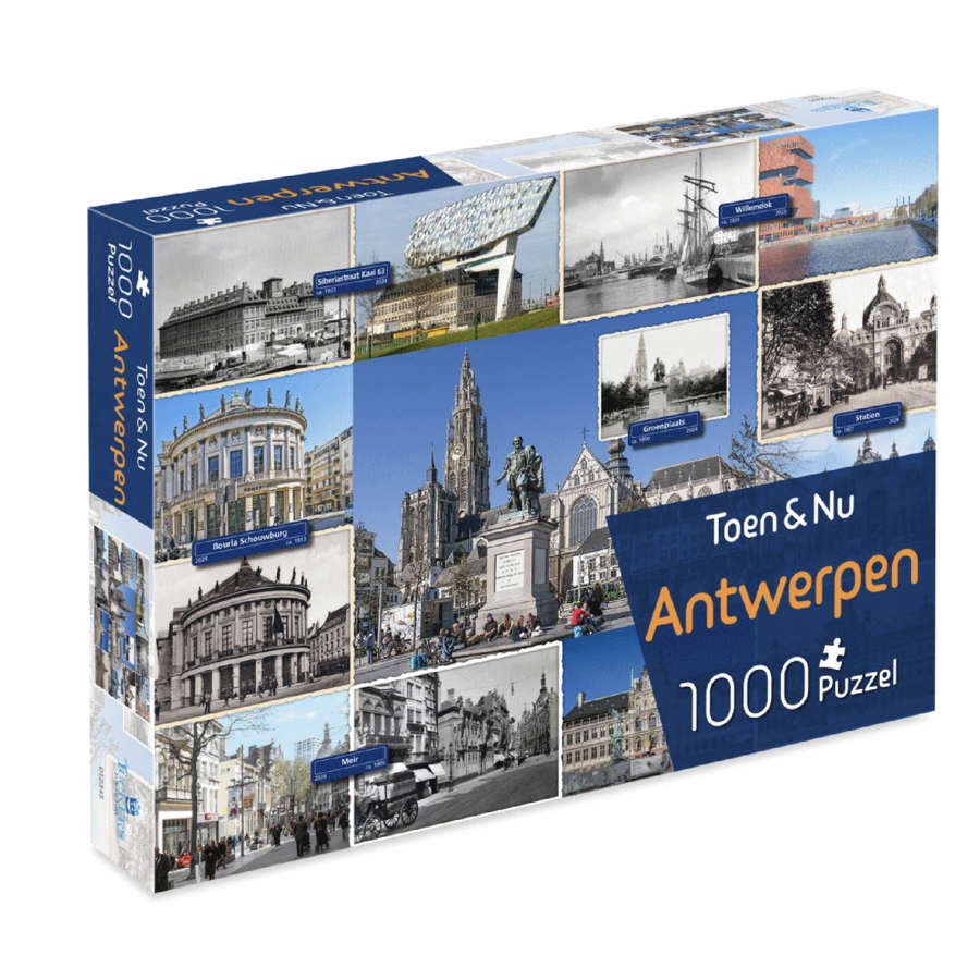 Antwerp - Past and Present- 1000 pieces-1