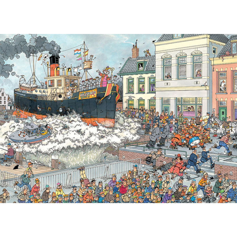 St. Nicolas Parade - Jan van Haasteren - puzzle of 1000 pieces-2
