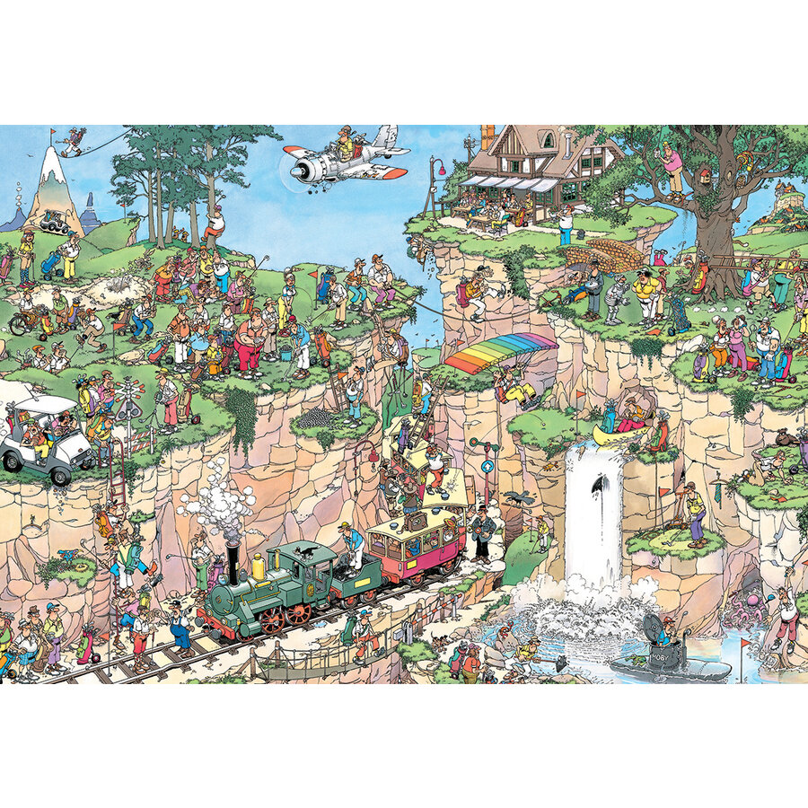 The Golf Course - Jan van Haasteren - puzzle of 5000 pieces-2