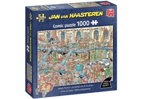  Jumbo Santa's Factory  - JvH - 1000 pieces 