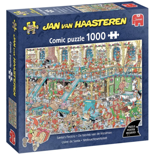  Jumbo De fabriek van de kerstman - JvH - 1000 stukjes 