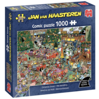 Kerstdiner - Jan van Haasteren - puzzel van 1000 stukjes