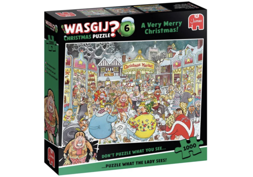  Jumbo Wasgij Christmas 6 - A Very Merry Christmas - 1000 pieces 