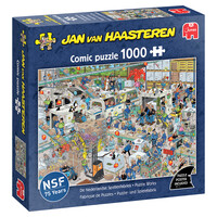 thumb-PRE-ORDER: De Nederlandse Spellenfabriek - Jan van Haasteren - puzzel van 1000 stukjes-1