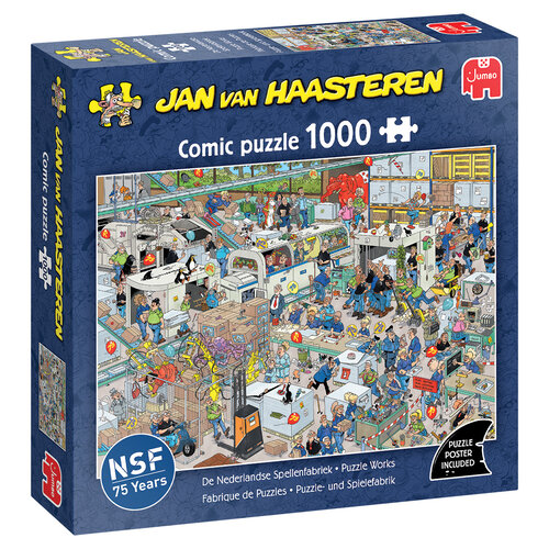 Jumbo PRE-ORDER: Puzzle Works  - JvH - 1000 pieces 