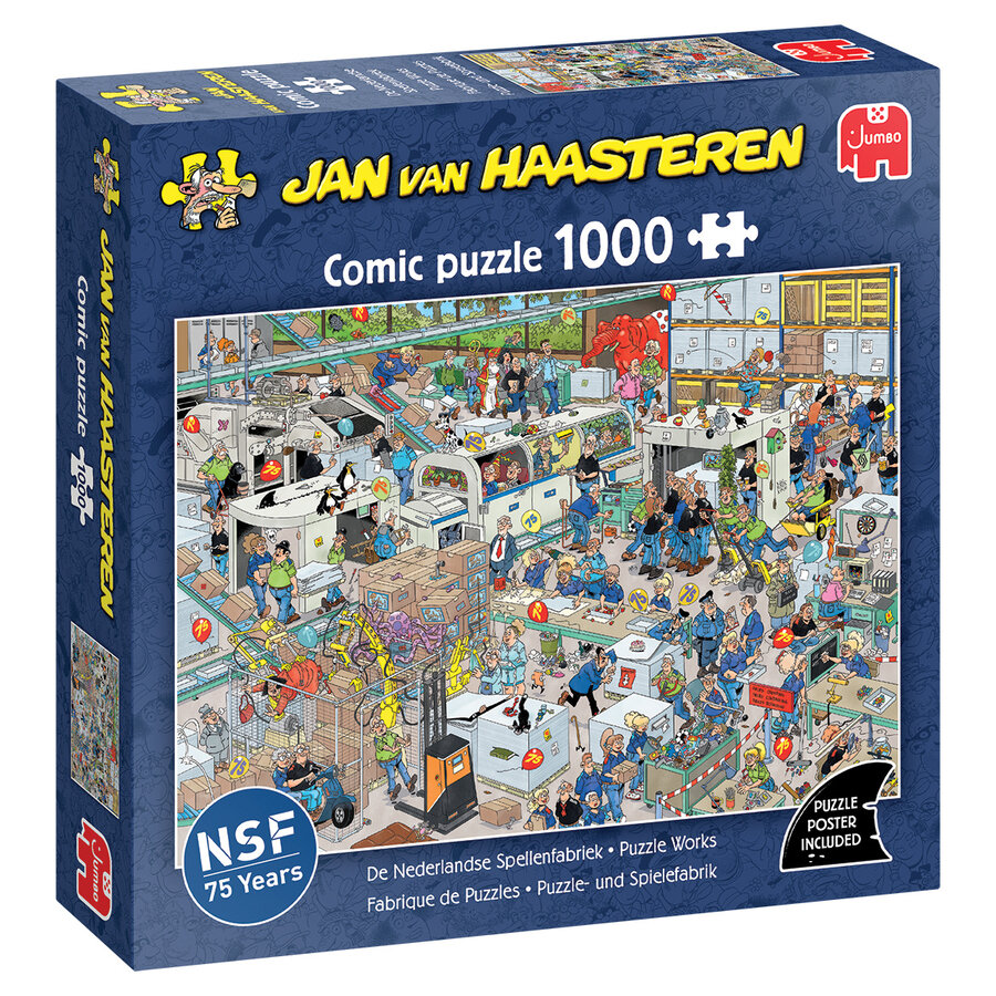 PRE-ORDER: De Nederlandse Spellenfabriek - Jan van Haasteren - puzzel van 1000 stukjes-1