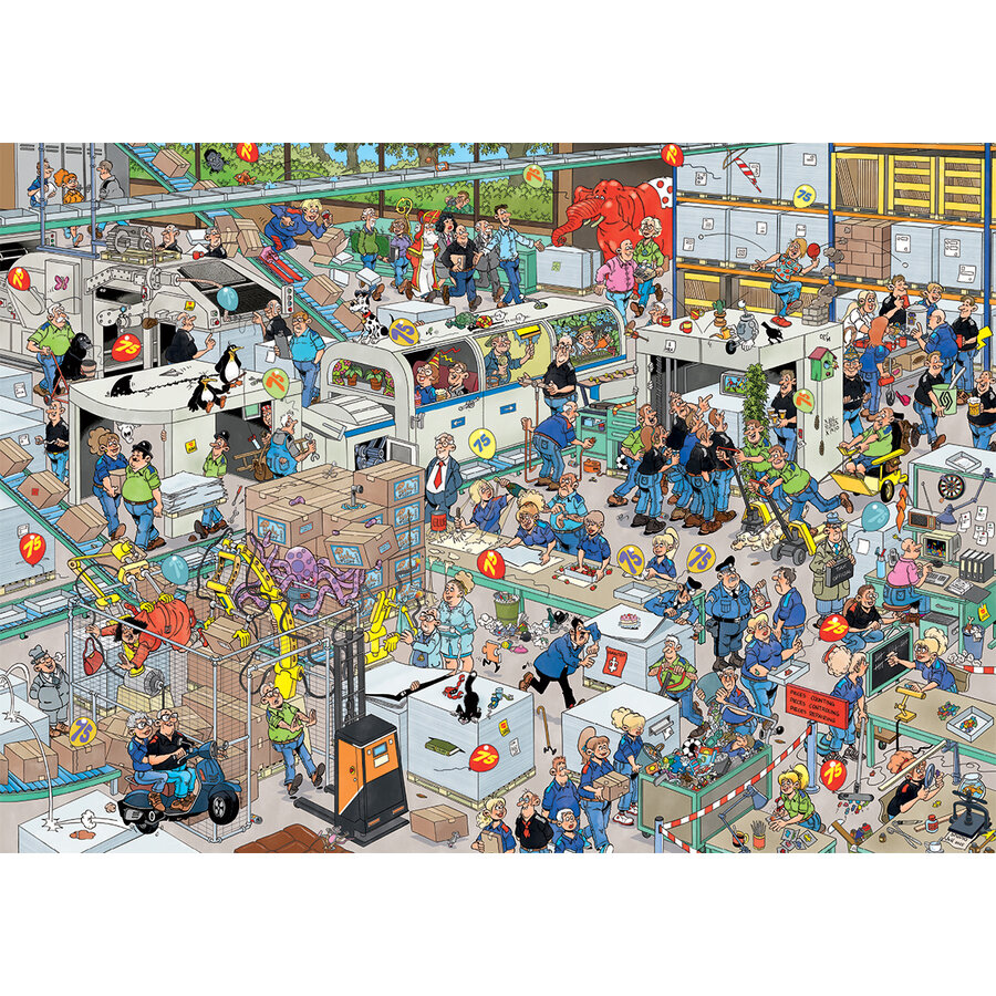 PRE-ORDER: De Nederlandse Spellenfabriek - Jan van Haasteren - puzzel van 1000 stukjes-2