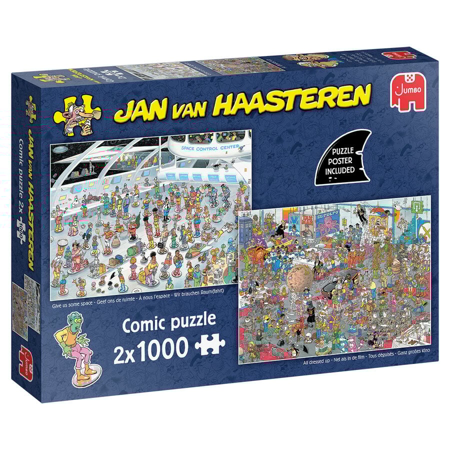 Space / Dressed Up - JvH - 2 x 1000 pieces-1