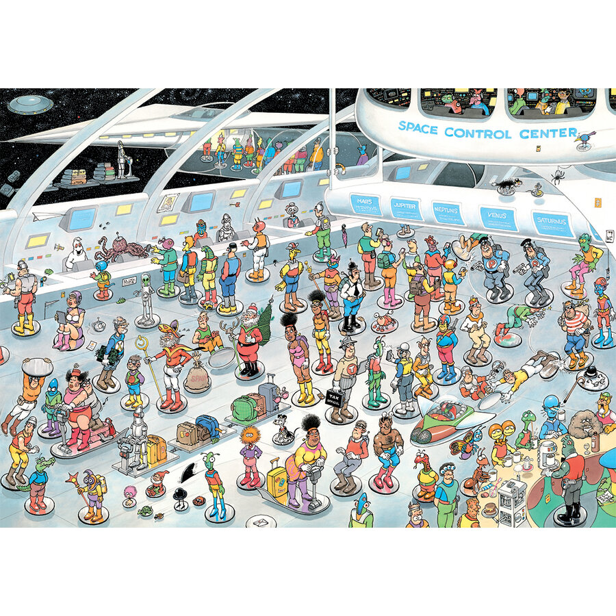 PRE-ORDER: Ruimte/Film  - JvH - 2 puzzels van 1000 stukjes-2