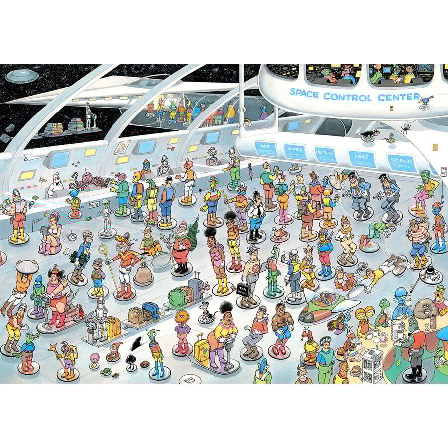 Space / Dressed Up - JvH - 2 x 1000 pieces-2