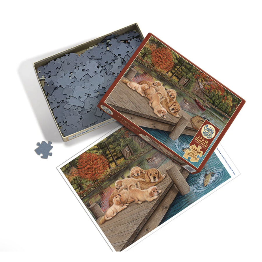 Lazy on the Dock - puzzle of 275 XXL pieces-3