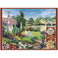 thumb-By The Pond - puzzle of 275 XXL pieces-1