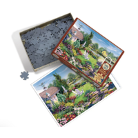 thumb-By The Pond - puzzle of 275 XXL pieces-3