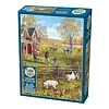 Cobble Hill Young Family Farm - puzzel van 500 XL stukjes