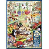 thumb-Potting Shed Cats - puzzel van 500 XL stukjes-5