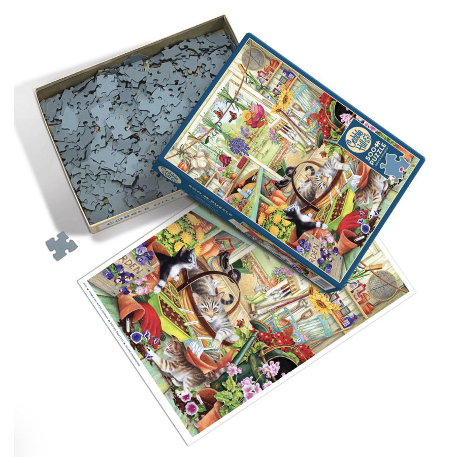 Potting Shed Cats - puzzle de 500 pièces XL-3