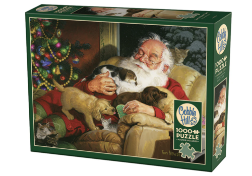  Cobble Hill Santa's Quiet Time - 1000 stukjes 