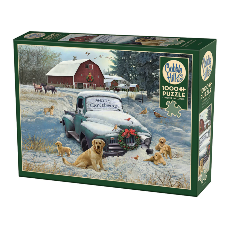 Merry Christmas - puzzle de 1000 pièces-1