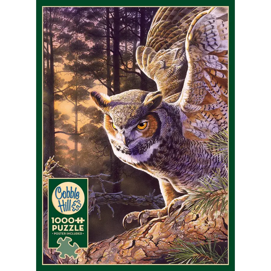 Evening Hunter - puzzle of 1000 pieces-3