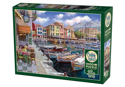  Cobble Hill Café in Cassis - 1000 pieces 