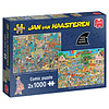 Jumbo Le magasin de musique / Départ en vacances  - JVH - 2 x 1000 pièces - puzzles