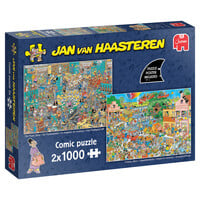 thumb-The Music Shop / Holiday Jitters - JvH - 2 x 1000 pieces -jigsaw puzzles-1