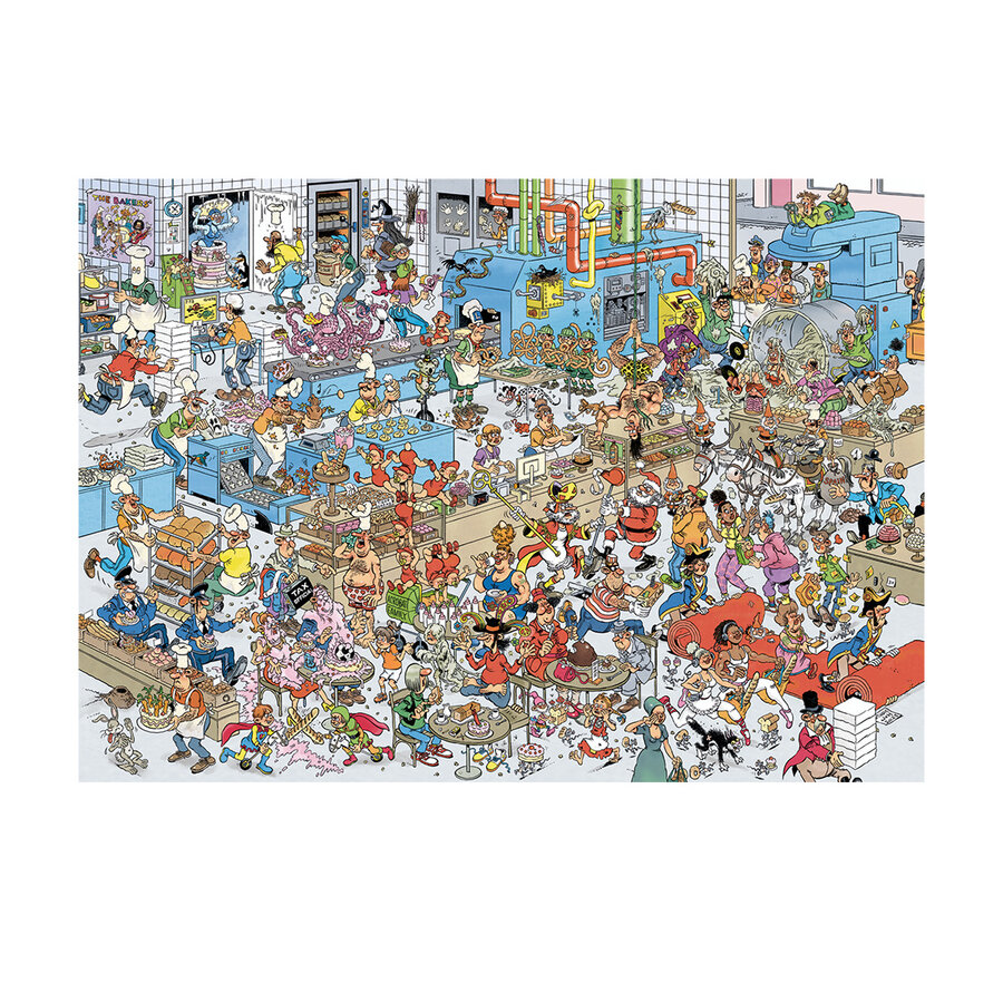 La boulangerie - Jan van Haasteren - puzzle de 2000 pièces-3