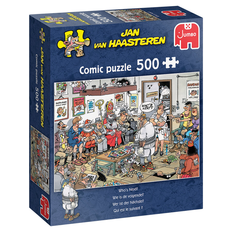 Qui est le suivant ? -  Jan van Haasteren - puzzle de 500 pièces-1