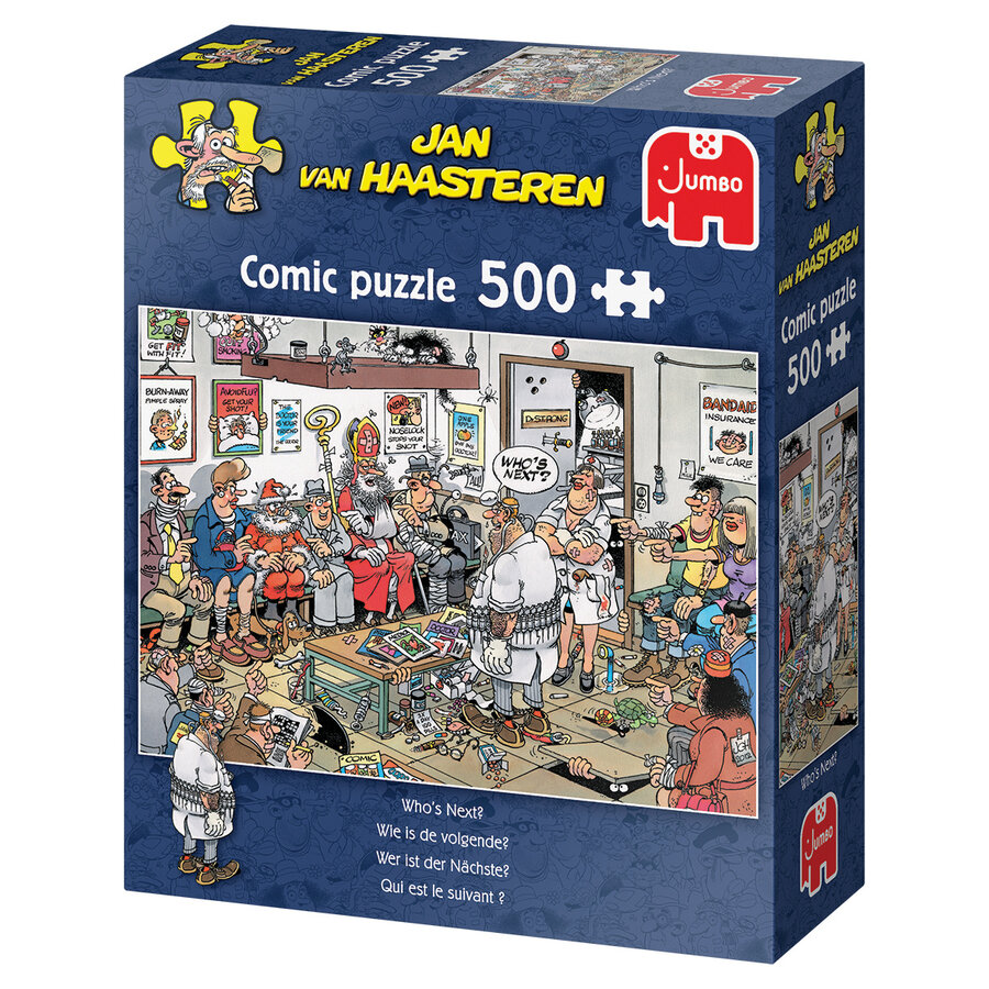 Who's next ? - Jan van Haasteren - puzzle of 500 pieces-2