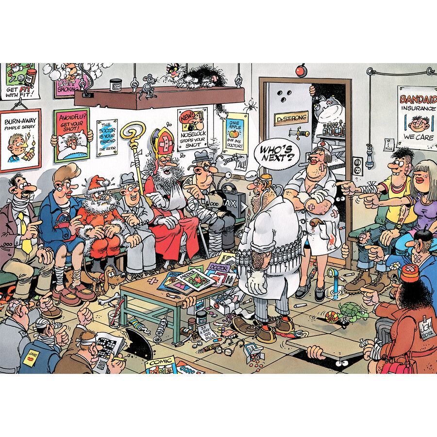 Wie is de volgende ? - Jan van Haasteren - puzzel van 500 stukjes-4