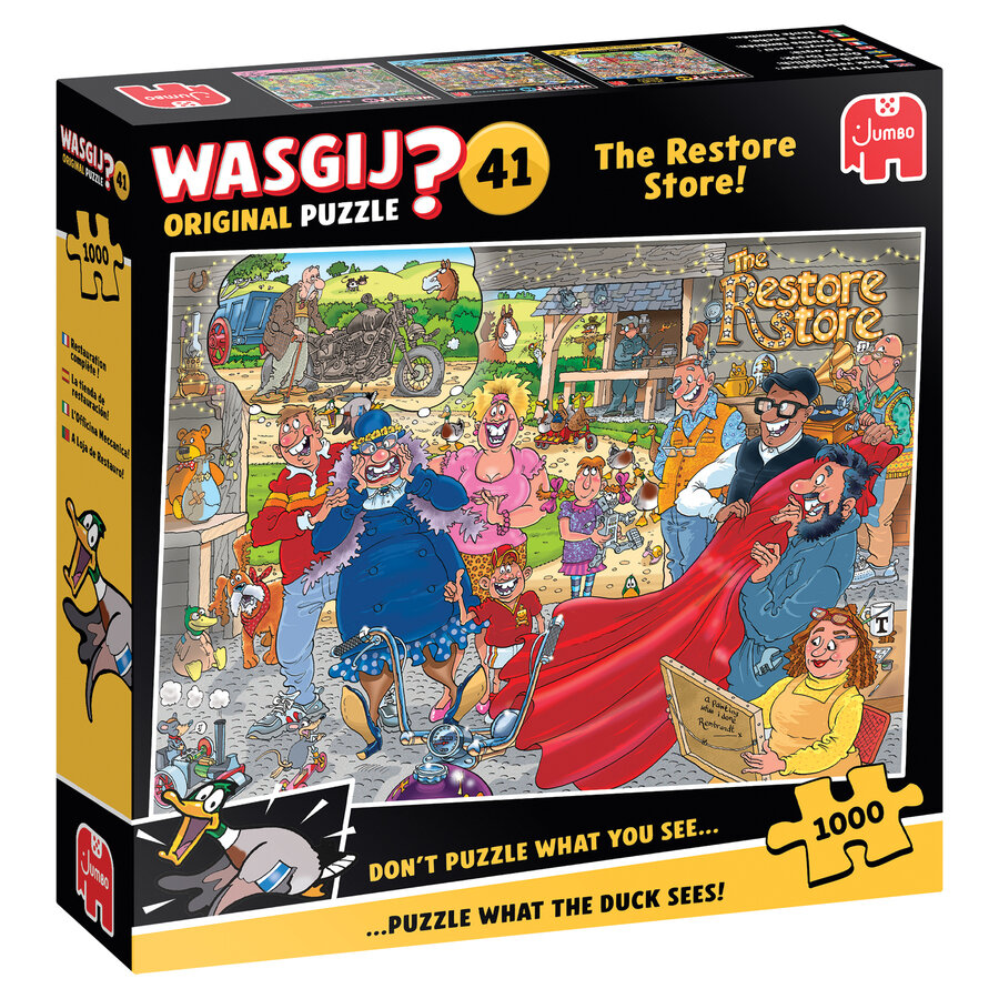 Wasgij Original 41 - The Restore Store - puzzel van 1000 stukjes-1