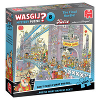 thumb-Wasgij Retro Mystery 8 - The Final Hurdle  - 1000 pieces-1
