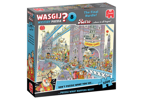  Jumbo Wasgij Retro Mystery 8  - L'obstacle final - 1000 pièces 
