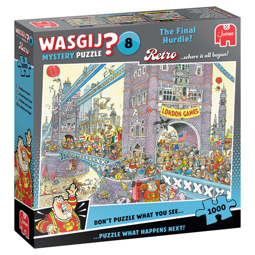  Jumbo Wasgij Retro Mystery 8 - De Laatste Horde - 1000 stukjes 