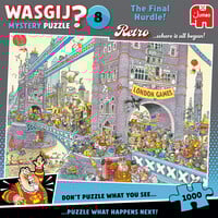 thumb-Wasgij Retro Mystery 8 - The Final Hurdle  - 1000 pieces-3