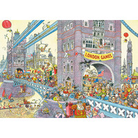 thumb-Wasgij Retro Mystery 8 - The Final Hurdle  - 1000 pieces-4