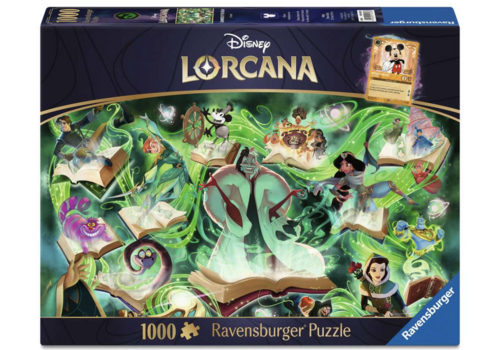 Ravensburger Emerald - Lorcana Serie - 1000 pièces 