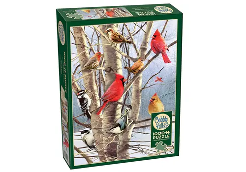  Cobble Hill Winter Birds - 1000 pieces 
