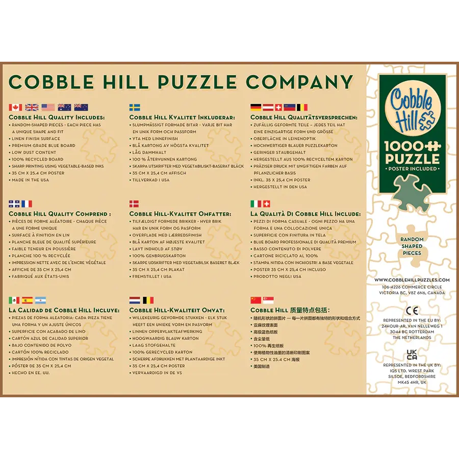 Lodge Cat - puzzle de 1000 pièces-4